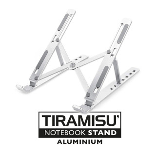 HAMLET TIRAMISU MAX - SUPPORTO LAPTOP IN ALLUMINIO